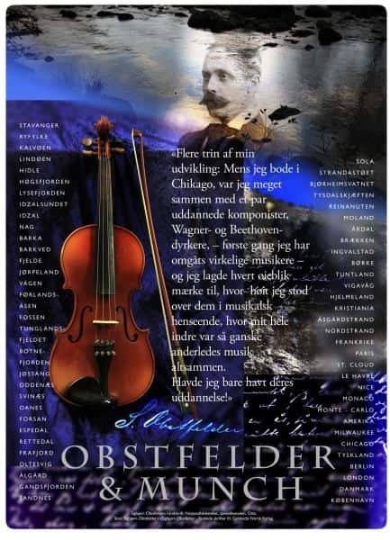 Obstfelder & Munch - Amerika, musikk, musikk av Marton Leonard Fiskå