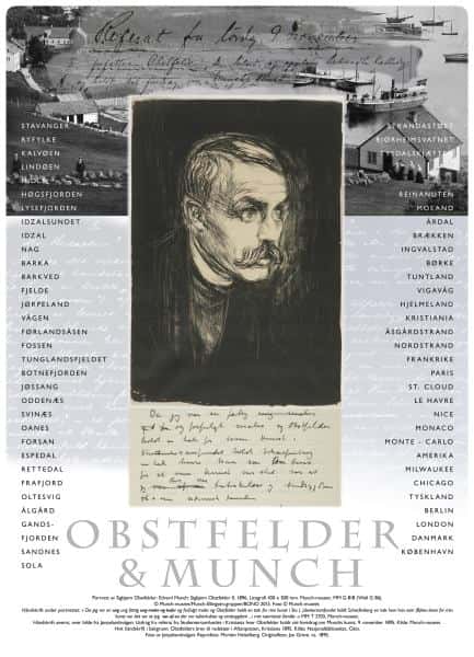 Obstfelder & Munch - Portrettet. Edvard Munch ser Sigbjørn Obstfelder av Marton Leonard Fiskå